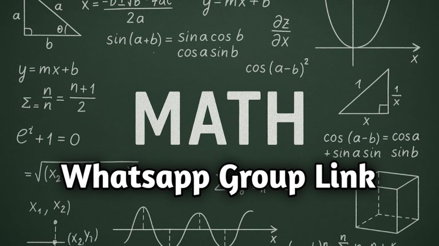 Maths Whatsapp Group Link