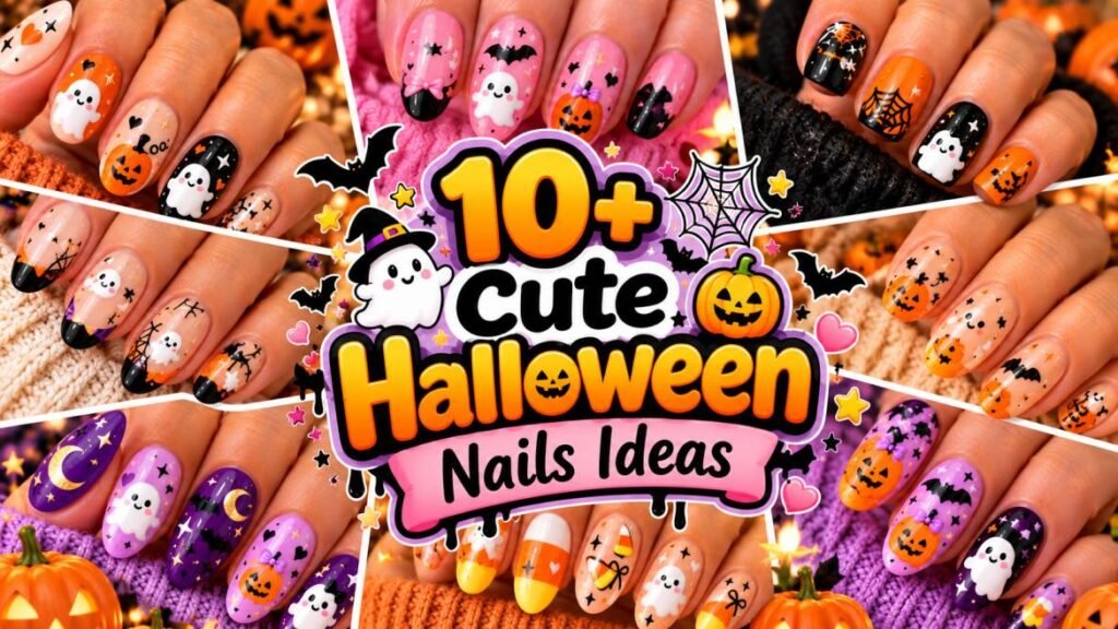 10+ Cute Halloween Nails Ideas