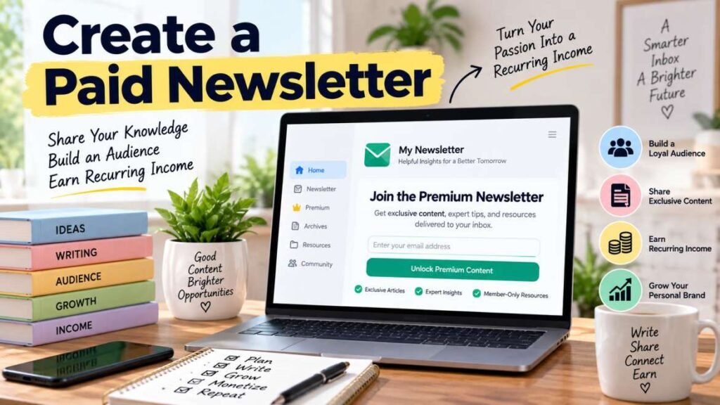 Create a Paid Newsletter