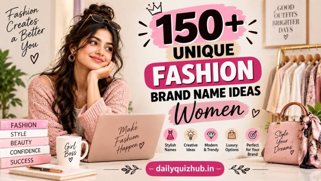Fashion Brand Name Ideas Women