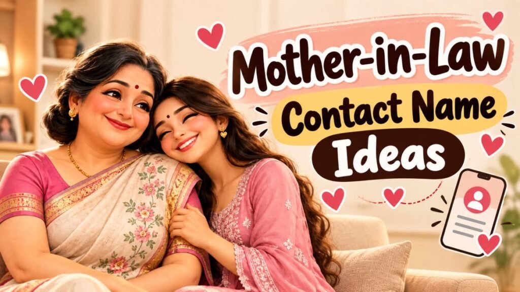 Mother-in-Law Contact Name Ideas