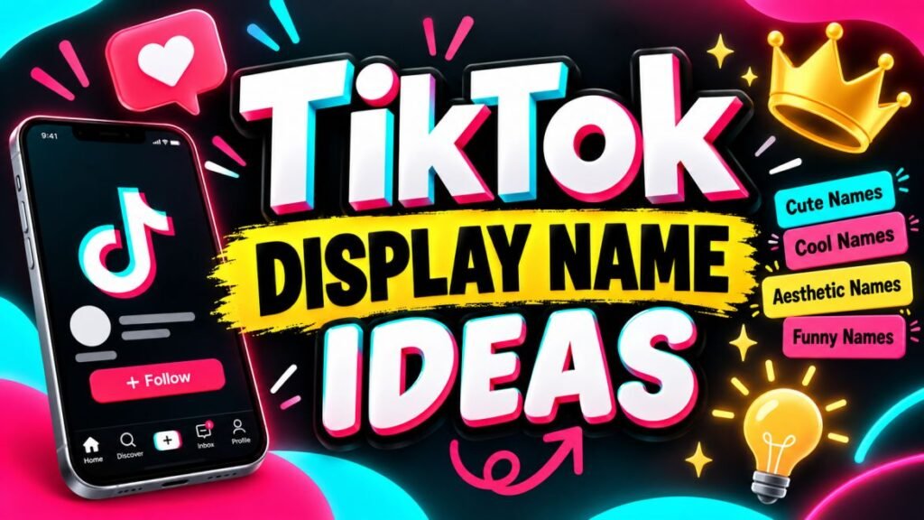 TikTok Display Name Ideas