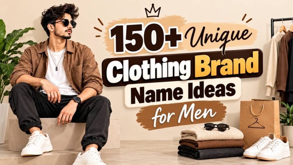 Unique Clothing Brand Name Ideas for Men
