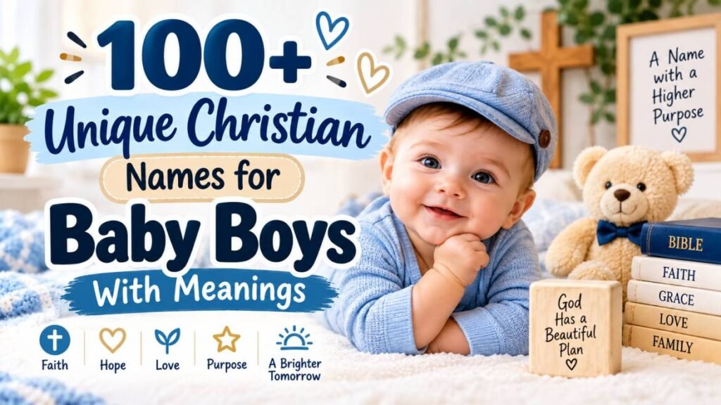 unique christian names for baby boys