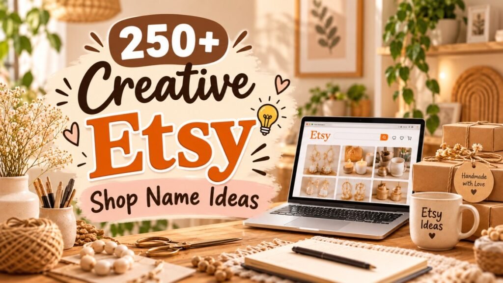 Creative Etsy Shop Name Ideas