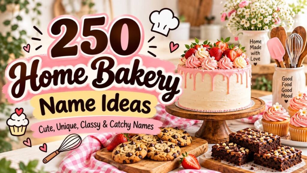 home bakery name ideas